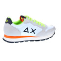 Zapatillas Sun68 AX zapatos Hombre modelo Tom Fluo Blanco 