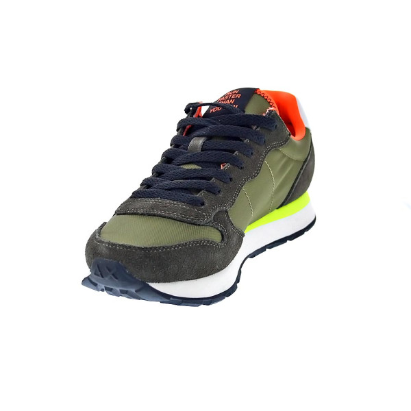 Zapatillas Sun68 AX zapatos Hombre modelo Tom Fluo Verde 