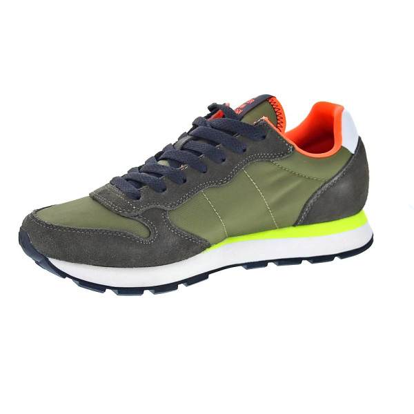 Zapatillas Sun68 AX zapatos Hombre modelo Tom Fluo Verde 