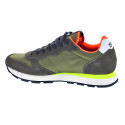Zapatillas Sun68 AX zapatos Hombre modelo Tom Fluo Verde 