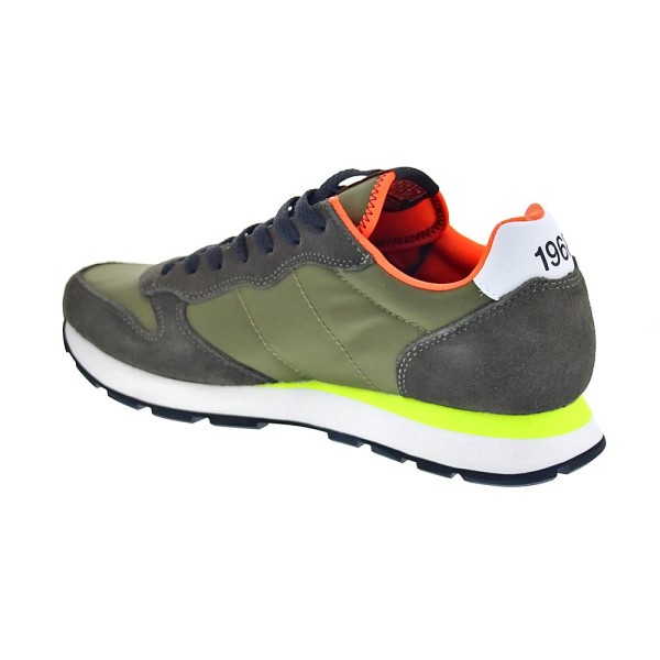 Zapatillas Sun68 AX zapatos Hombre modelo Tom Fluo Verde 