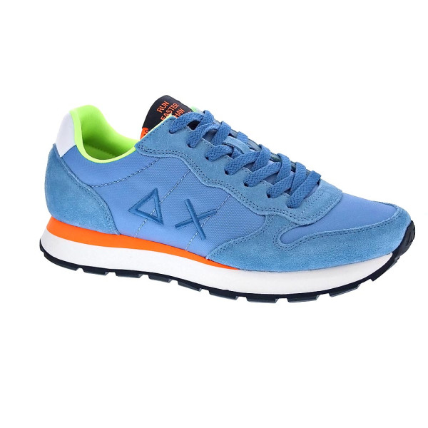 Zapatillas Sun68 AX zapatos Hombre modelo Tom Fluo Azul 