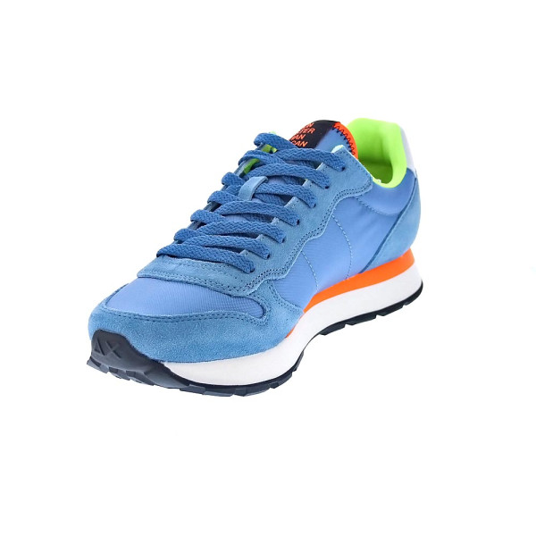 Zapatillas Sun68 AX zapatos Hombre modelo Tom Fluo Azul 