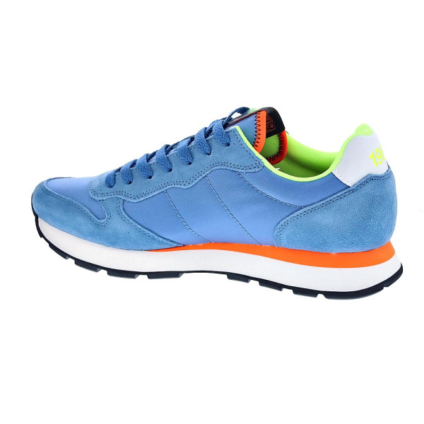 Zapatillas Sun68 AX zapatos Hombre modelo Tom Fluo Azul 