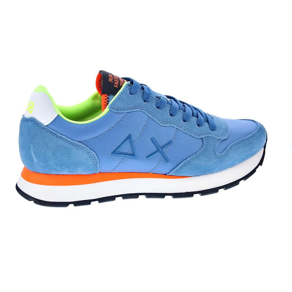 Zapatillas Sun68 AX zapatos Hombre modelo Tom Fluo Azul 