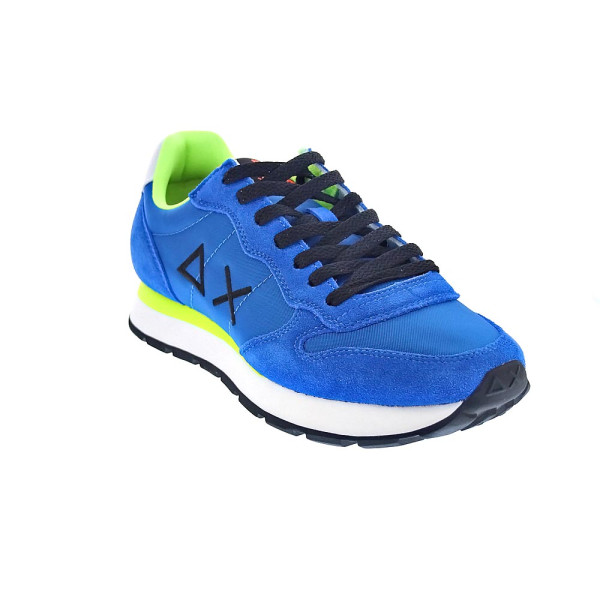 Zapatillas Sun68 AX zapatos Hombre modelo Tom Fluo Azul 