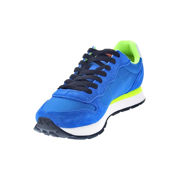 Zapatillas Sun68 AX zapatos Hombre modelo Tom Fluo Azul 