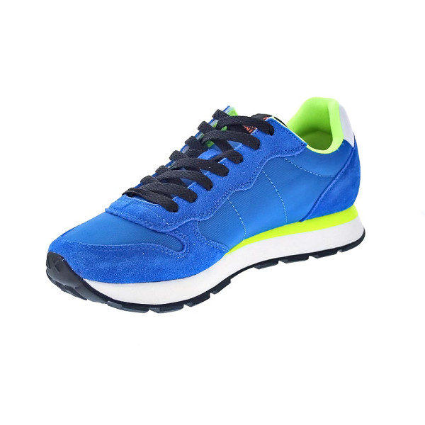 Zapatillas Sun68 AX zapatos Hombre modelo Tom Fluo Azul 