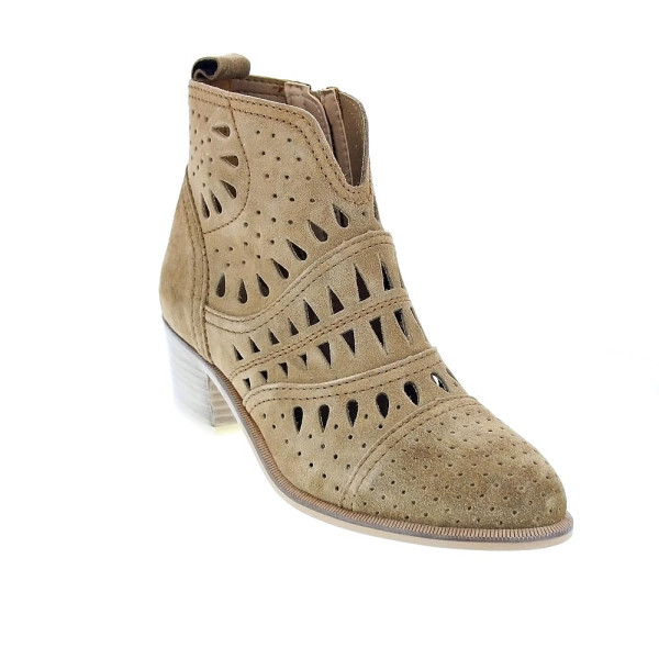 Botines Alpe zapatos Mujer modelo 54331101 Marrón Cremallera