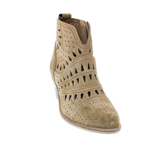 Botines Alpe zapatos Mujer modelo 54331101 Marrón Cremallera