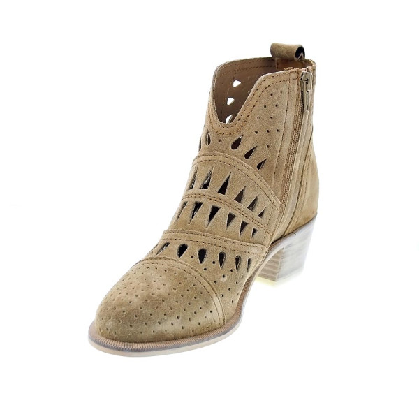 Botines Alpe zapatos Mujer modelo 54331101 Marrón Cremallera