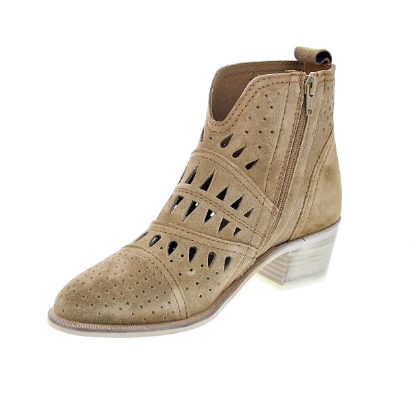 Botines Alpe zapatos Mujer modelo 54331101 Marrón Cremallera