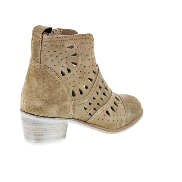 Botines Alpe zapatos Mujer modelo 54331101 Marrón Cremallera