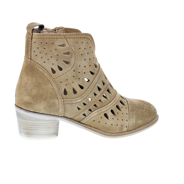 Botines Alpe zapatos Mujer modelo 54331101 Marrón Cremallera