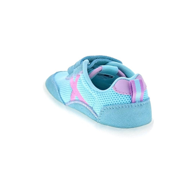 Zapatillas Munich zapatos Niña modelo Baby Koda 22 Barefoot Verde Velcro