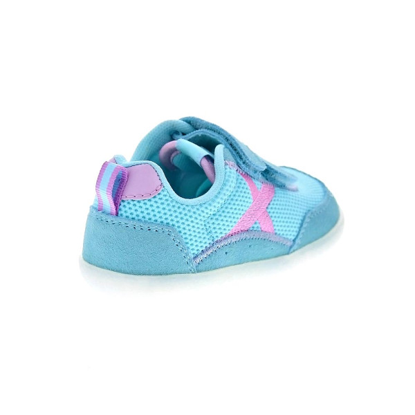 Zapatillas Munich zapatos Niña modelo Baby Koda 22 Barefoot Verde Velcro