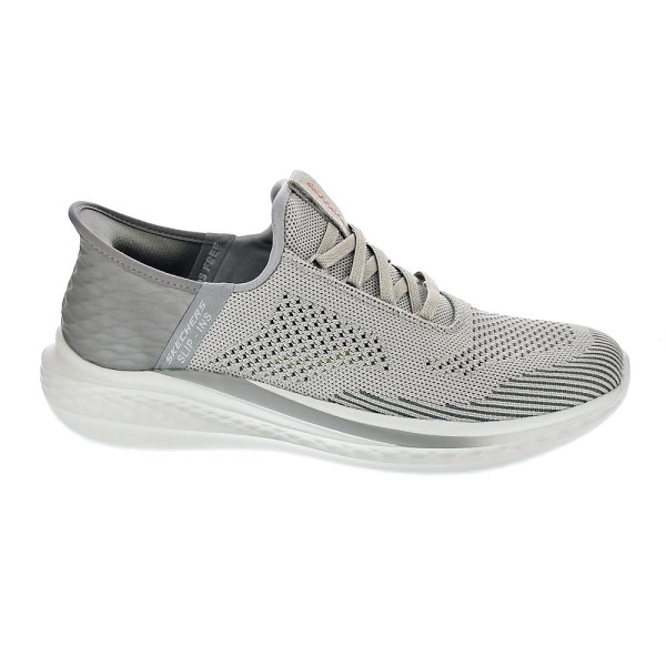Zapatillas Skechers zapatos Hombre modelo Slade Quinto Gris 