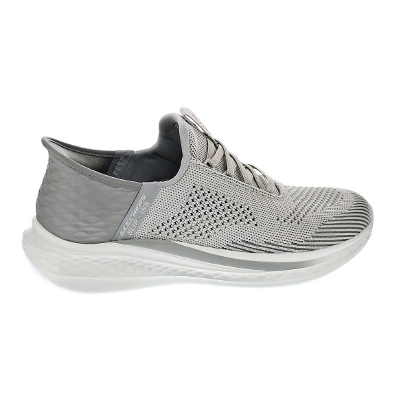 Zapatillas Skechers zapatos Hombre modelo Slade Quinto Gris 
