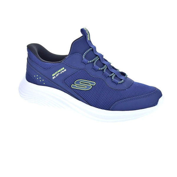 Zapatillas Skechers zapatos Niño modelo Bounder Power Azul 