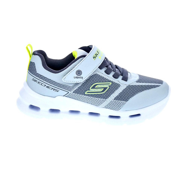 Zapatillas Skechers zapatos Niño modelo Glide Step Gris 