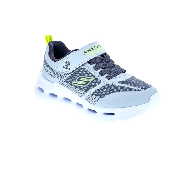 Zapatillas Skechers zapatos Niño modelo Glide Step Gris 