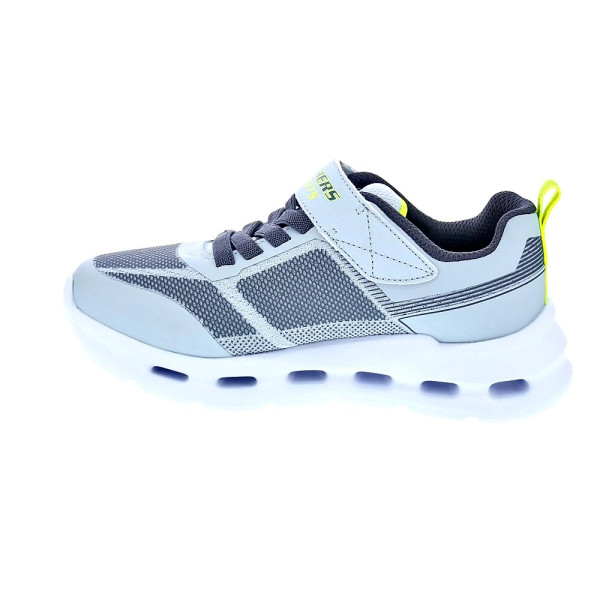 Zapatillas Skechers zapatos Niño modelo Glide Step Gris 
