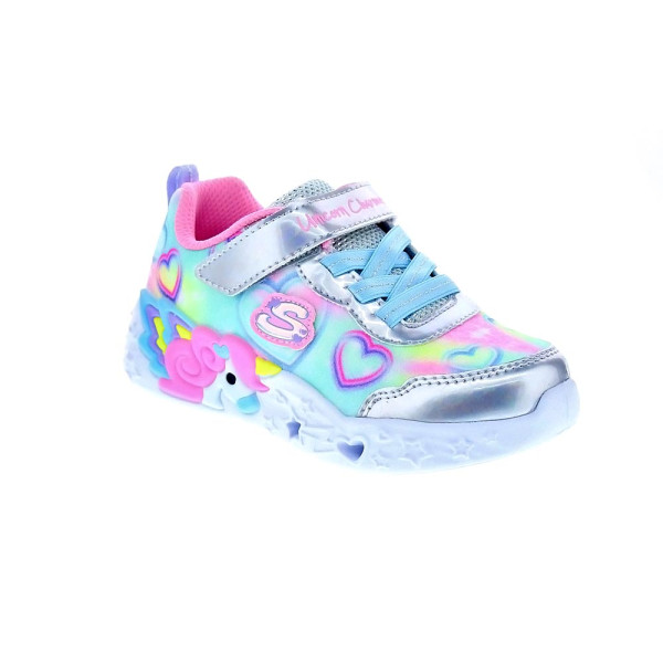 Zapatillas Skechers zapatos Niña modelo Unicorn Charmer Plata 
