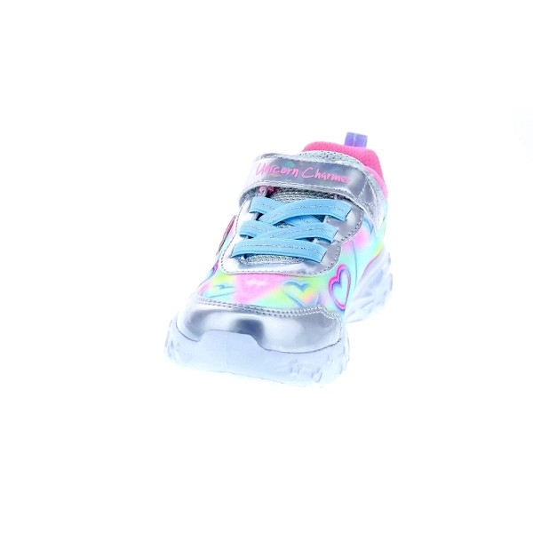 Zapatillas Skechers zapatos Niña modelo Unicorn Charmer Plata 