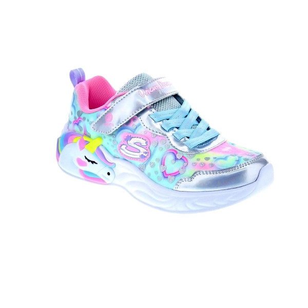 Zapatillas Skechers zapatos Niña modelo Unicorn Dreams Plata 