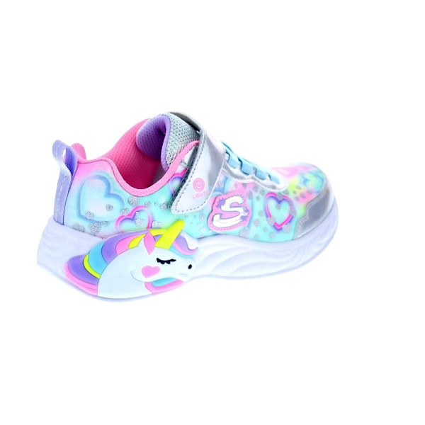 Zapatillas Skechers zapatos Niña modelo Unicorn Dreams Plata 