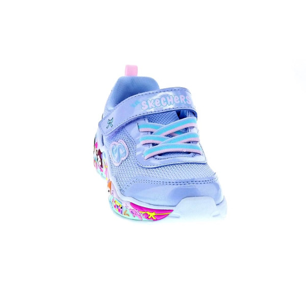 Zapatillas Skechers zapatos Niña modelo Play Scene Plata 