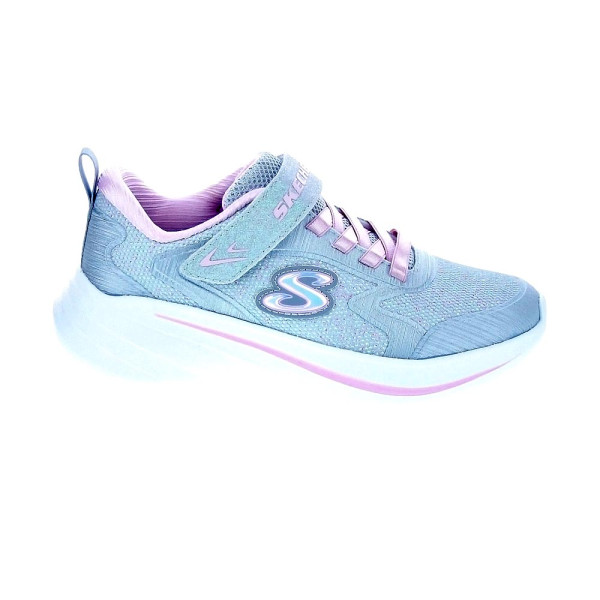 Zapatillas Skechers zapatos Niña modelo Wave 92 Gris 