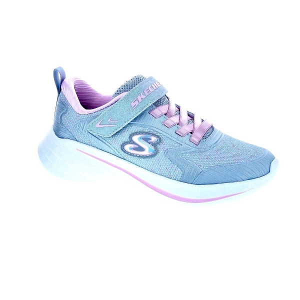 Zapatillas Skechers zapatos Niña modelo Wave 92 Gris 