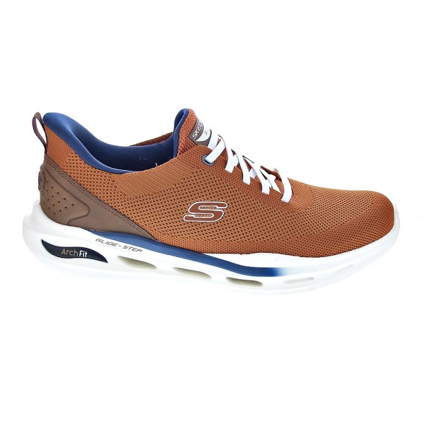 Zapatillas Skechers zapatos Hombre modelo Arch fit Orvan Slip-in Marrón 