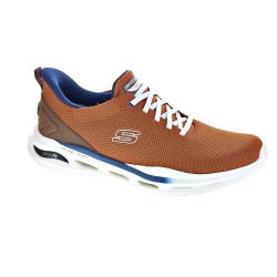 Zapatillas Skechers zapatos Hombre modelo Arch fit Orvan Slip-in Marrón  2