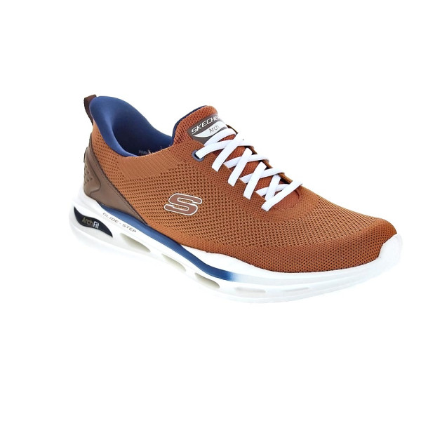 Zapatillas Skechers zapatos Hombre modelo Arch fit Orvan Slip-in Marrón 