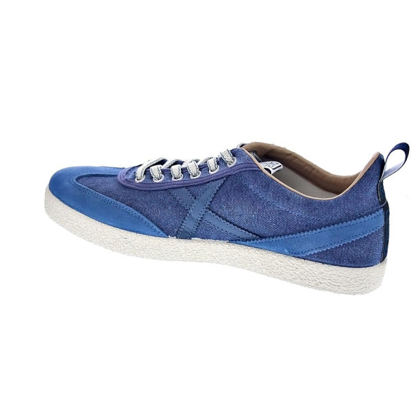 Zapatillas Munich zapatos Hombre modelo Volata 113 Azul Cordón