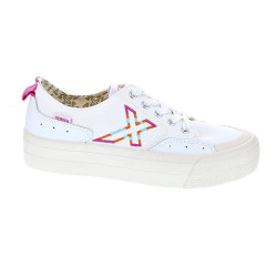 Zapatillas Munich zapatos Mujer modelo Swing Sky 06 Blanco Cordón