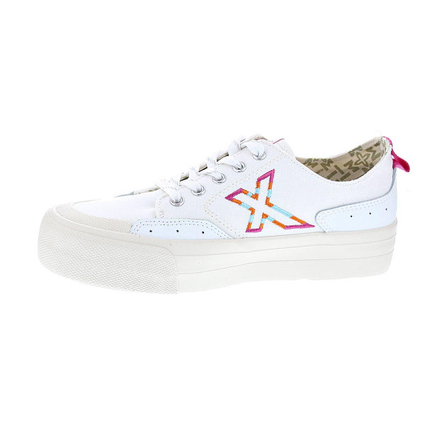 Zapatillas Munich zapatos Mujer modelo Swing Sky 06 Blanco Cordón