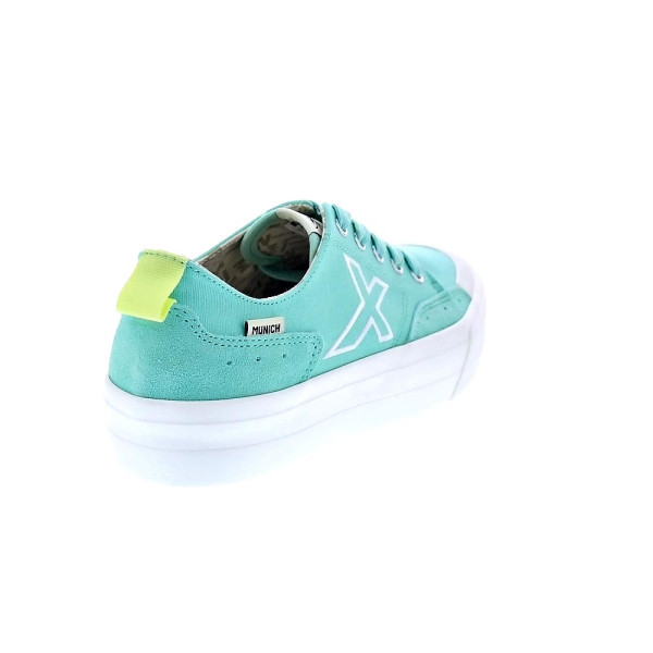 Zapatillas Munich zapatos Mujer modelo Swing Sky 09 Verde Cordón