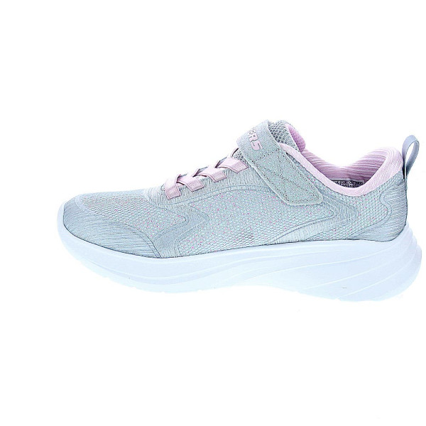 Zapatillas Skechers zapatos Niña modelo Wave 92 Gris Velcro