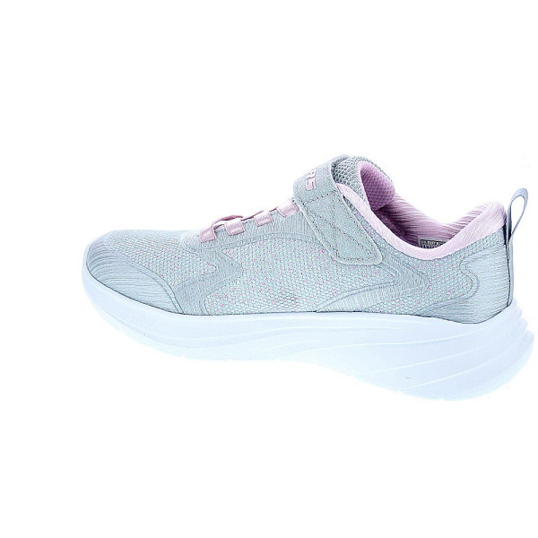 Zapatillas Skechers zapatos Niña modelo Wave 92 Gris Velcro