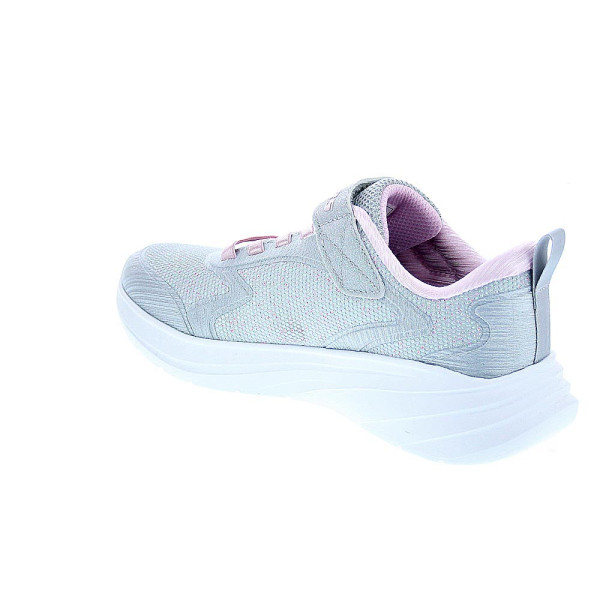 Zapatillas Skechers zapatos Niña modelo Wave 92 Gris Velcro