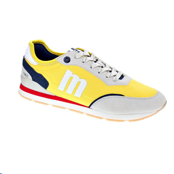 Zapatillas Mtng zapatos Hombre modelo Joggo Beige Cordón