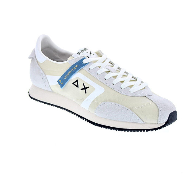 Zapatillas Sun68 AX zapatos Hombre modelo Easy Runner Blanco 