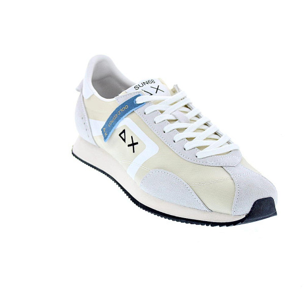 Zapatillas Sun68 AX zapatos Hombre modelo Easy Runner Blanco 