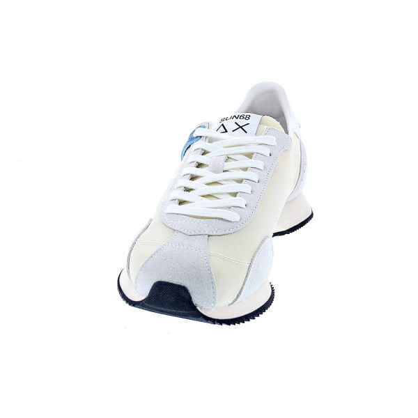 Zapatillas Sun68 AX zapatos Hombre modelo Easy Runner Blanco 