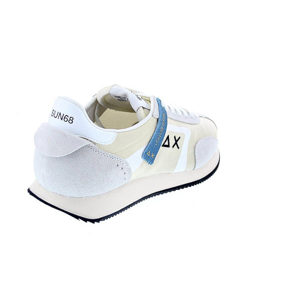 Zapatillas Sun68 AX zapatos Hombre modelo Easy Runner Blanco 