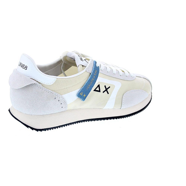 Zapatillas Sun68 AX zapatos Hombre modelo Easy Runner Blanco 