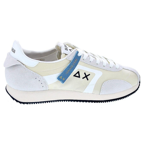 Zapatillas Sun68 AX zapatos Hombre modelo Easy Runner Blanco 